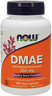 DMAE 250 мг NOW, 100 капсул