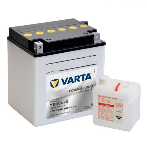 VARTA YB30L-B 530400030A514 Мото Аккумулятор 30 А/ч, 300 А, (-/+),  168x132x176 Мм — в Категории "Аккумуляторы для Мототехники" на Bigl.ua  (589713750)