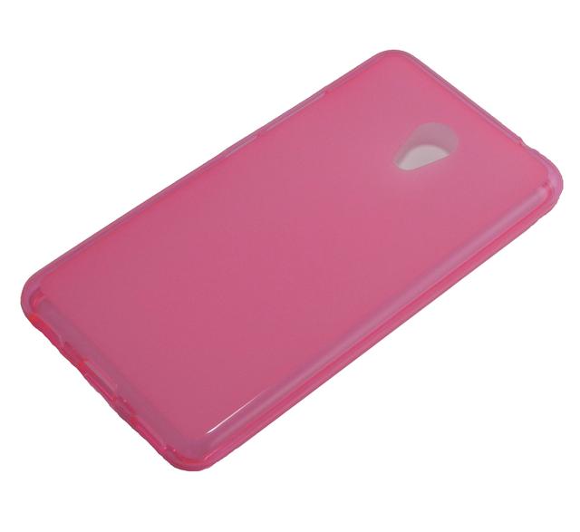 силиконовый чехол Meizu М5C розовый