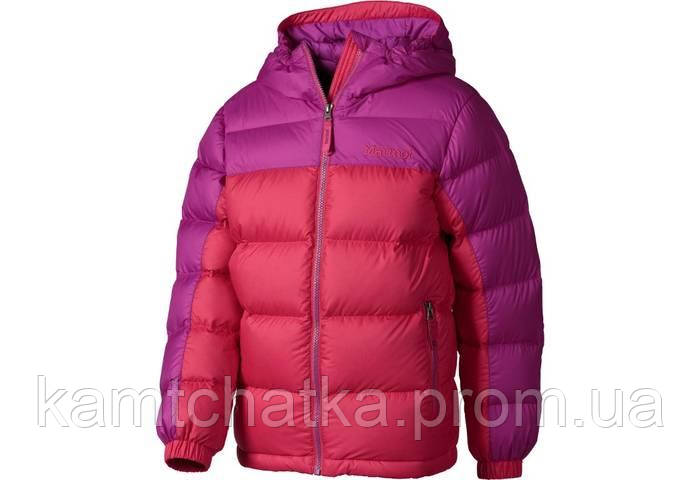 

Пуховик Marmot Girl's Guides Down Hoody 78170 L, Pink Rock - Beet Purple (8622)