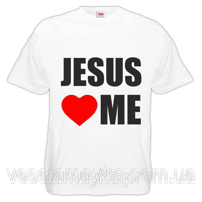 

Футболка "Jesus love me"