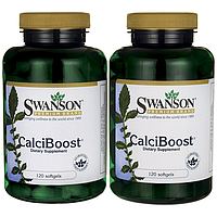 Кальцій і вітамін D, CalciBoost, Swanson, 240 капсул