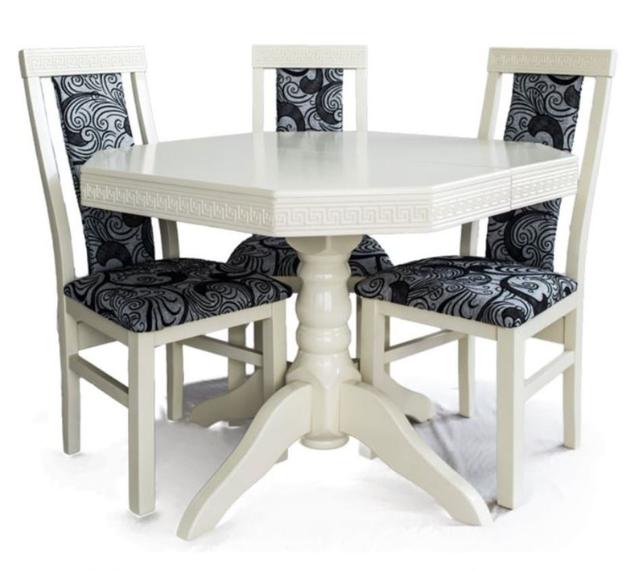 Комплект стол и стулья Венеция (Бук натуральный)