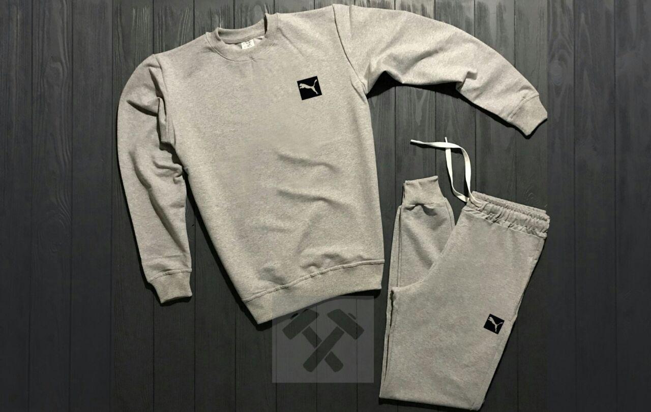 

Спортивный мужской костюм Puma, пума серый XL