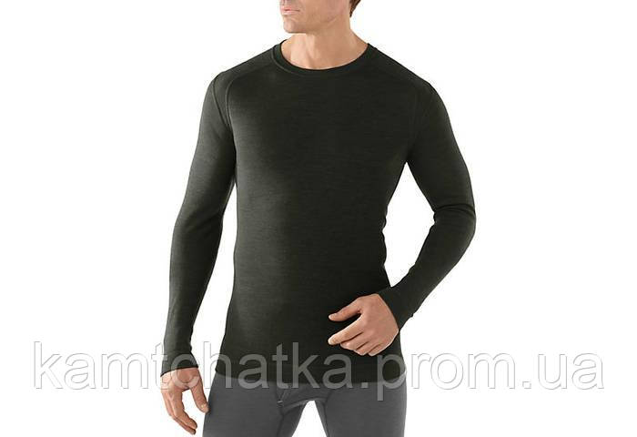 

Термофутболка SmartWool Men's NTS Mid 250 Crew XL, Olive Heather (307)