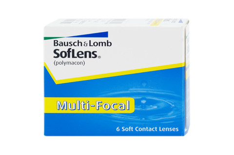 Контактные линзы Soflens Multi-Focal (мультифокальные линзы), 6шт, Bau