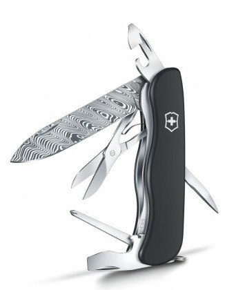 

Нож 10 функций Victorinox Outrider Damast Limited Edition