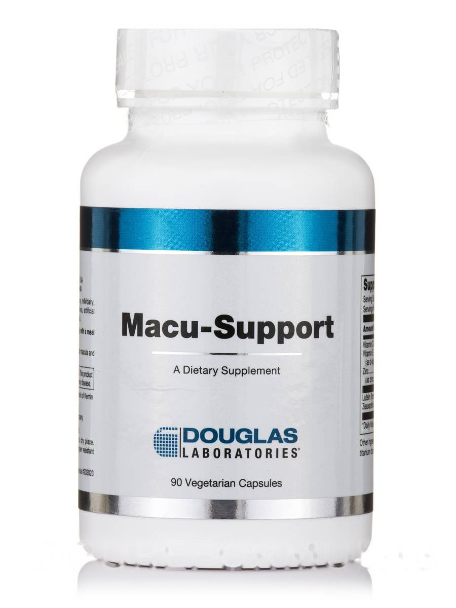 

Macu-Поддержка, Macu-Support, Douglas Laboratories, 90 Вегетарианских капсул