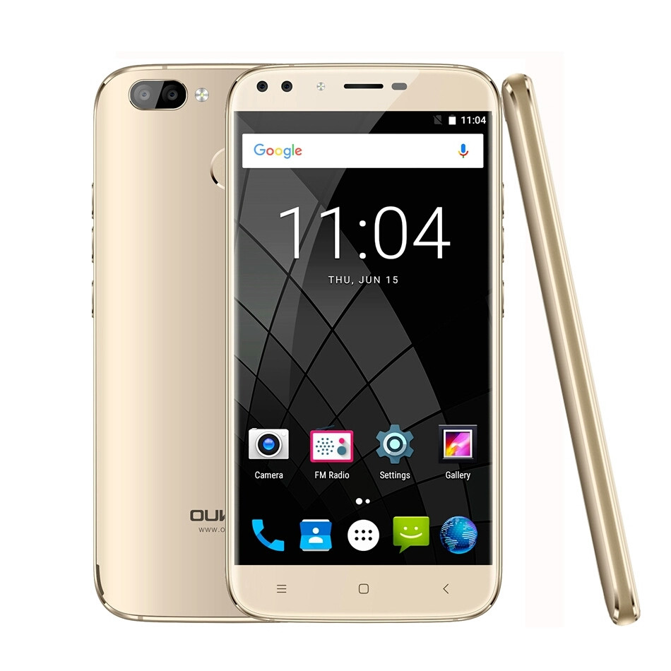 

Oukitel U22 Gold MT6580A, 2Гб ОЗУ 16Гб ПЗУ + силиконовый чехол, Золотистый