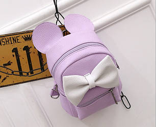 Детский рюкзак Микки фиолетовый