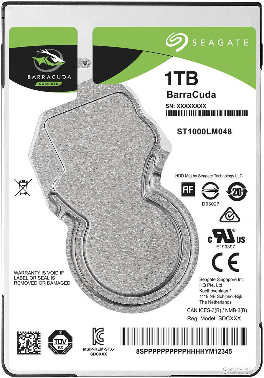 

Seagate 1Tb 2,5 (ST1000LM048)