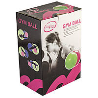 М'яч для фітнесу гладкий GymBall 65см 800г 25415-6