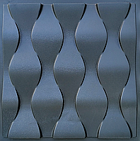 Пластиковая форма для изготовления 3d панелей "Иллюзия" 50*50 (форма для 3д панелей из абс пластика)