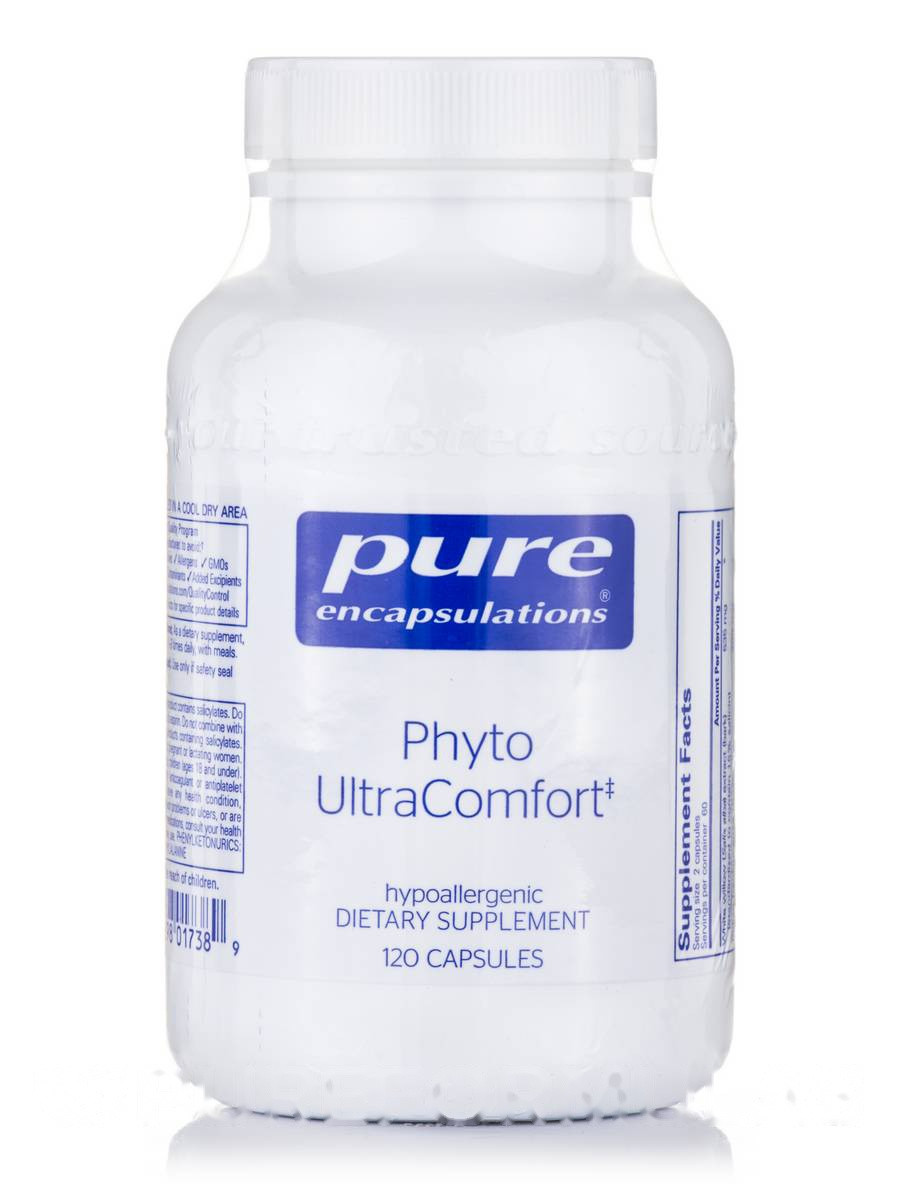 

Фито УльраКомфорт, Phyto UltraComfort, Pure Encapsulations, 120 Капсул