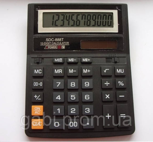Калькулятор SDC-888T НОВЫЙ настольный бухгалтерский