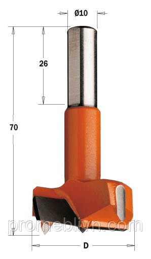 

369.250.12 Свердло циліндричне HW D=25 L=70 S=10x26 LH