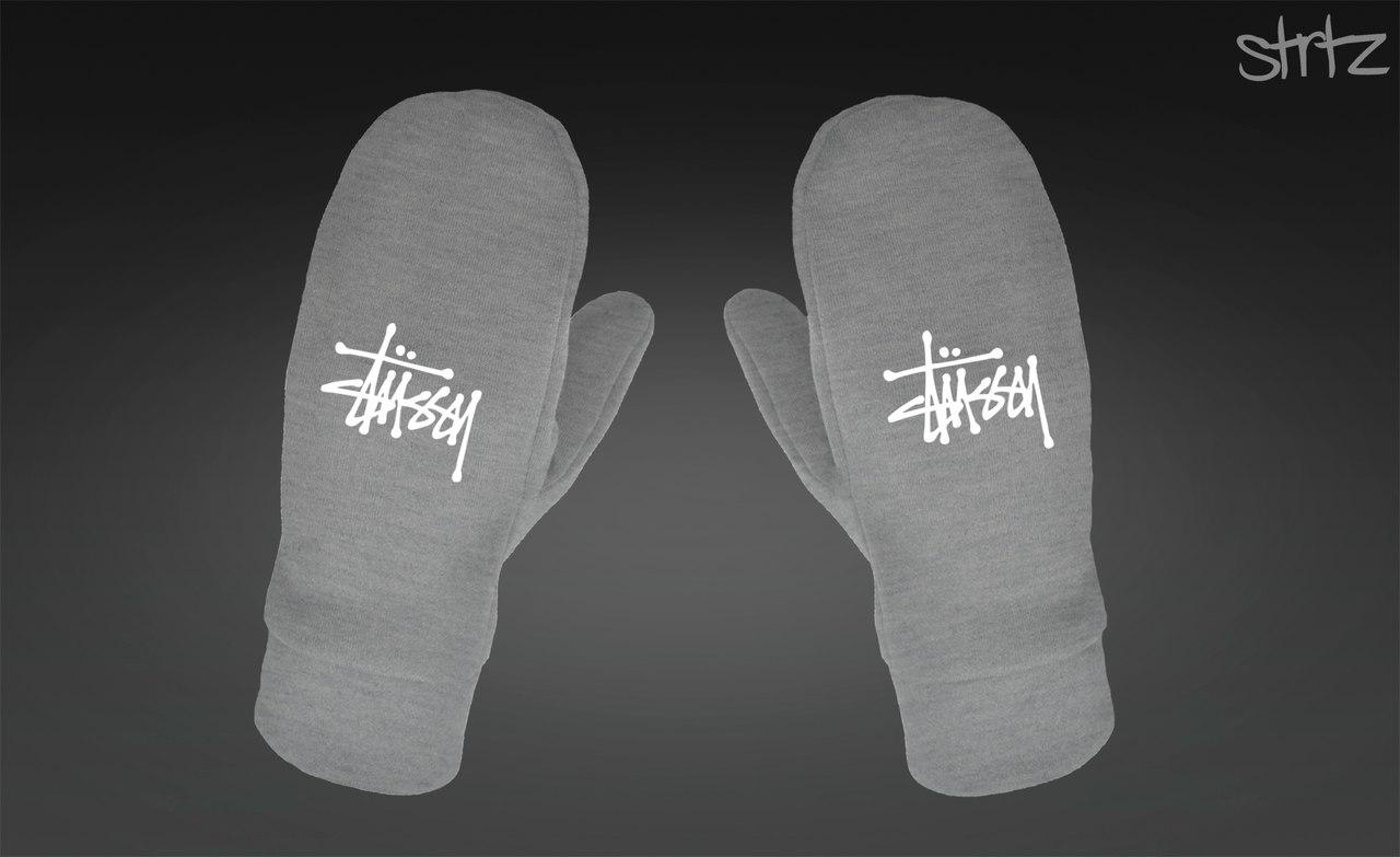 

Популярные теплые варежки Stussy Fleece Mittens