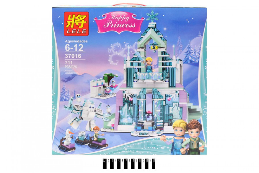 Конструктор LELE 37016 Happy Princess Волшебный ледяной замок Эльзы, 7Нет в наличии