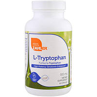 Zahler, L-триптофан, очищений L-триптофан, 500 мг, 60 капсул