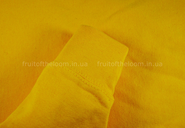 Солнечно-жёлтый детский классический свитер 