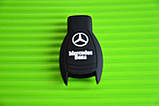 Чохол для ключа автомобіля Мерседес Mercedes MERCEDES W211, W 221 (мерседес) 3 кнопки, чорний, фото 2