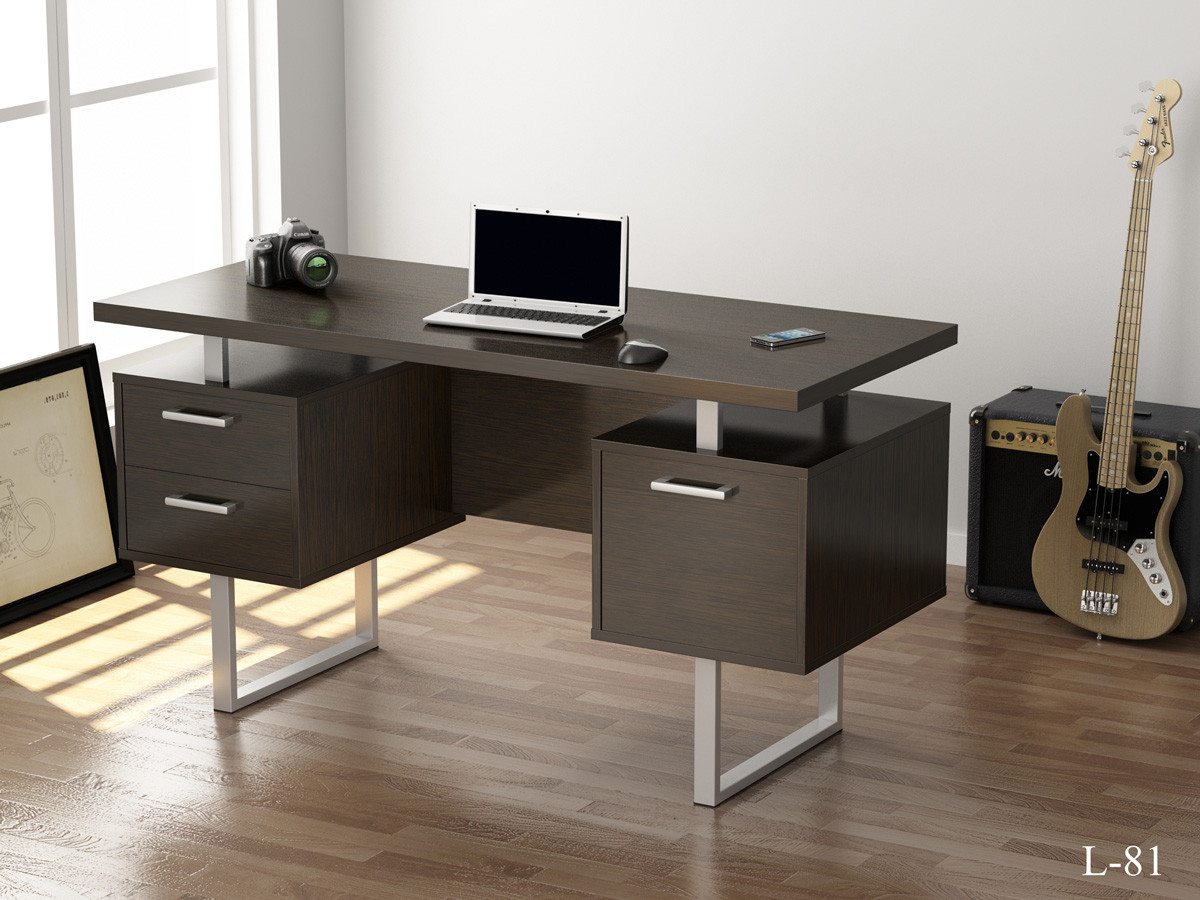 

Стол письменный в стиле лофт L-81 Loft Design Венге Корсика