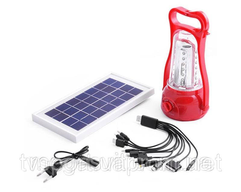 

Фонари Yajia YJ-5833 35LED SOLAR Power Bank с солнечной панелью, Белый