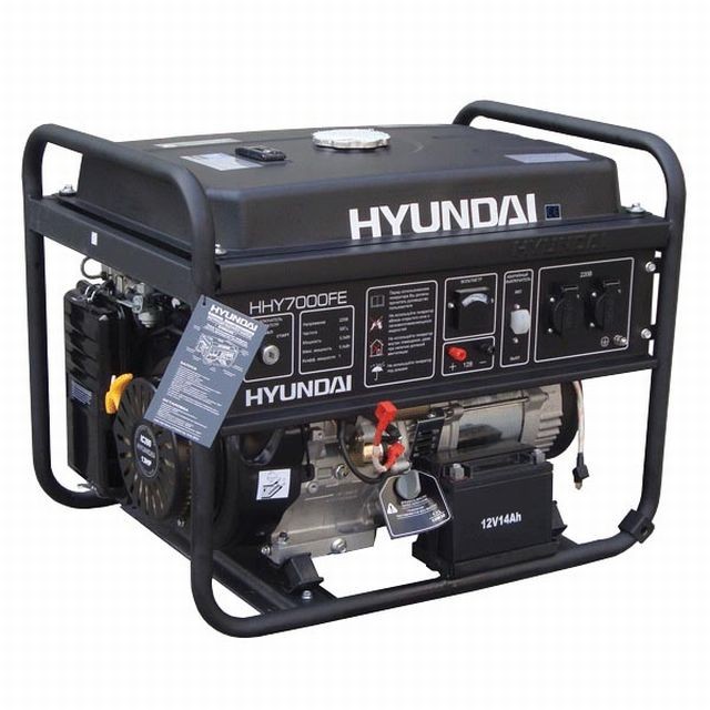 бензиновый генератор hyundai hy2000si