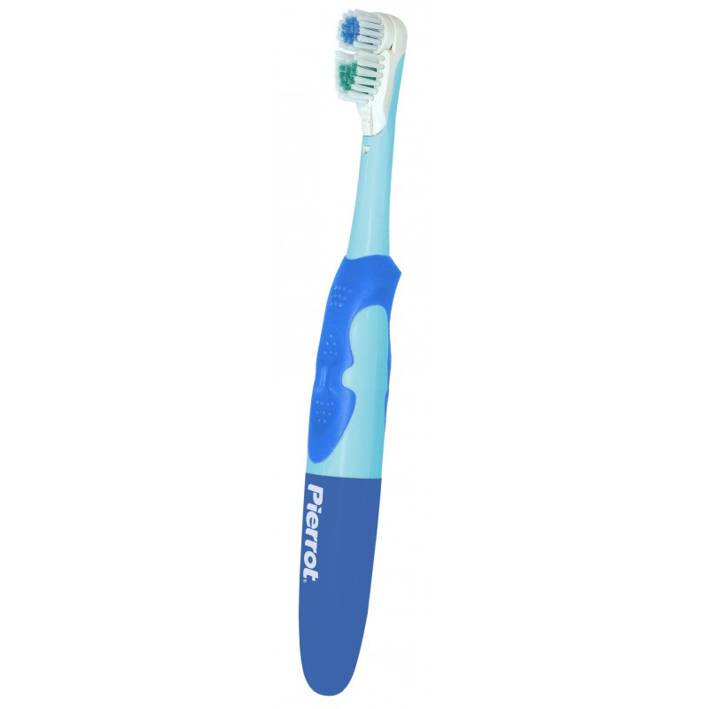

Зубная щетка Pierrot Revolution electric toothbrush, средней жесткости (medium), голубого цвета, Ref.111