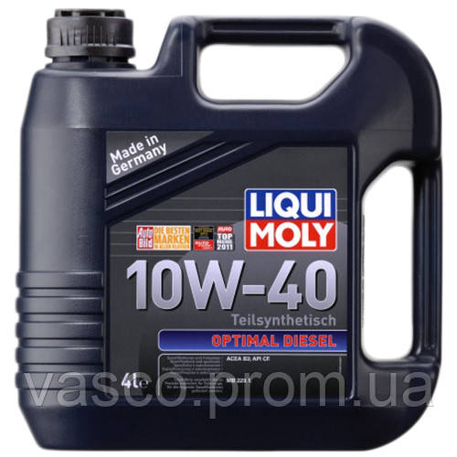 

OPTIMAL 10W-40 Diesel кан. 4л Liqui Moly (3934) олива моторна