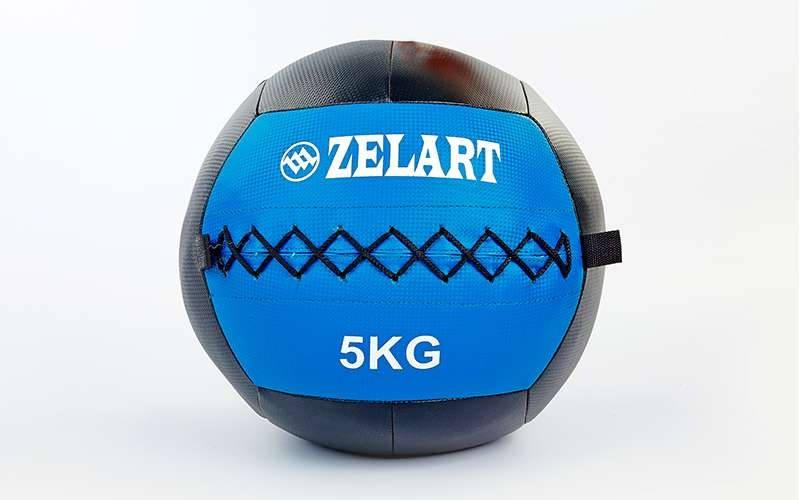 

Мяч медицинский (волбол) WALL BALL FI-5168-5 5кг