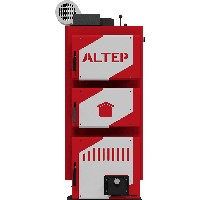 ALTEP Classic Plus стальной  твердотопливный котел длительного горения New