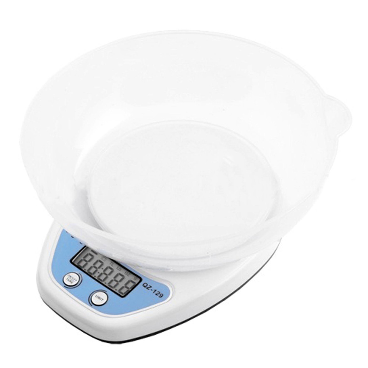 Весы кухонные электронные QZ-129, 5кг (1г) (электронные весы)