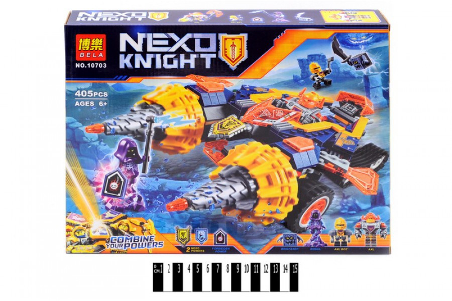 Конструктор Bela 10703 Nexo Knight (аналог Lego 70354) 