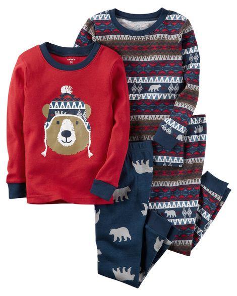 

Набор пижам для мальчика "Мишка" арт. 321G504 (Carters) 12М