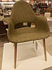 Кресло Organic АC-150KS оливковое дизайн Charles Eames & Eero Saarinen, фото 3