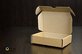 Картонная коробка, самосборная, бурая 12х9х3 см (от 50шт)