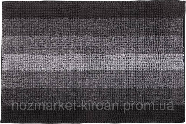 Килимок для ванної кімнати «МАХРАМАТ» 60х90 см (чорний), фото 2