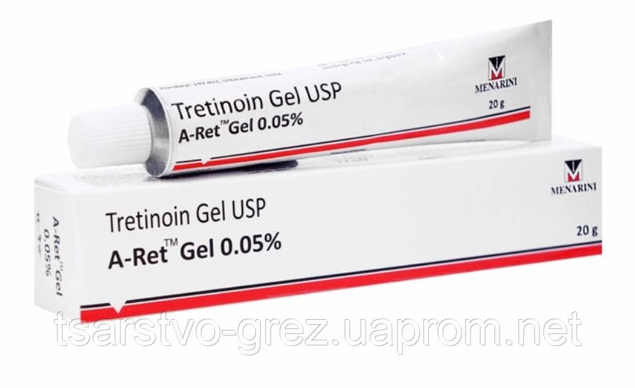 

Третиноин гель для проблемной кожи A-ret gel 0,05%, 20г.