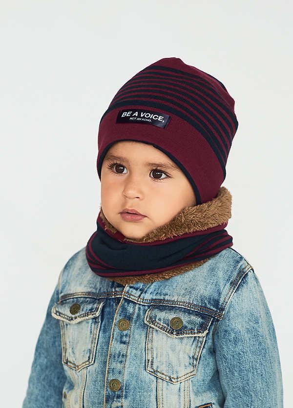 

Детская зимняя шапка (набор) для мальчиков РЕМБРАНТ оптом размер 48-50-52