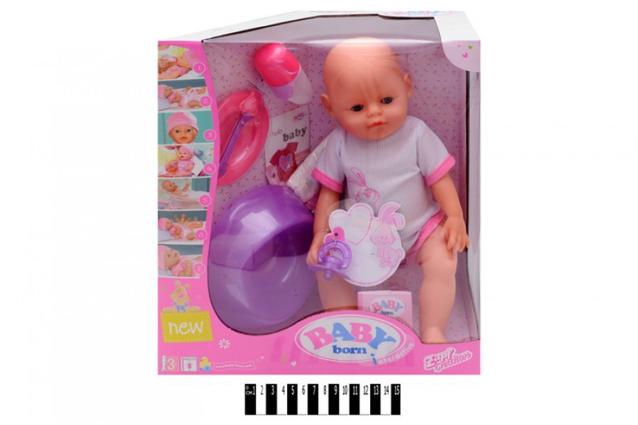Кукла пупс Baby Born Беби Берн с аксессуарами 805288-J