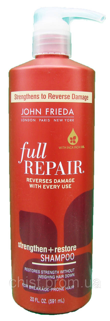 John Frieda профессиональный шампунь Full Repair "Полное восстановление" (591 мл )