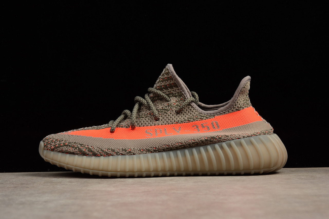 

Кроссовки мужские Adidas Yeezy Boost 350 V2 / ADM-2388 (Реплика), Бежевый