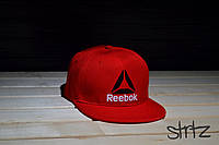 Красная рэперская кепка снепбек рибок,Reebok Crossfit Snapback Cap