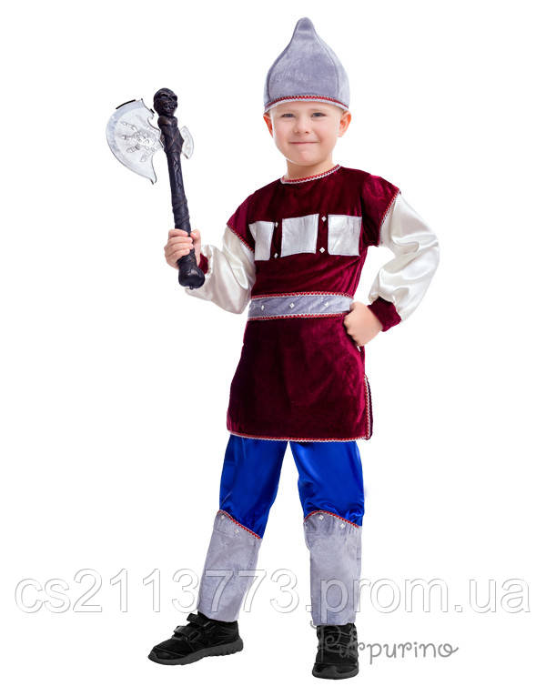 Дитячий костюм для хлопчика Богатир
