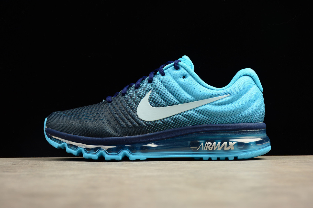 

Кроссовки мужские Nike Air Max 2017 / NKR-433 (Реплика), Голубой