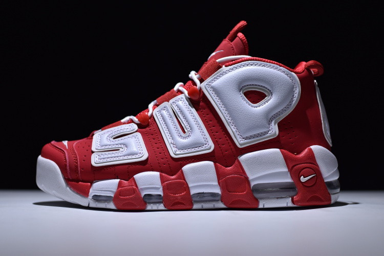 

Кроссовки женские Nike Air More Uptempo / NKR-571, Красный