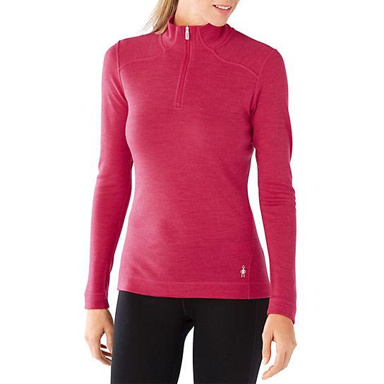 

Термофутболка Smartwool Women's NTS Mid 250 Zip T, Малиновый