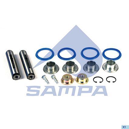 

050.511/A | Р/к-кт стабілізатора кабіни DAF 65.75.85CF (в-во SAMPA)