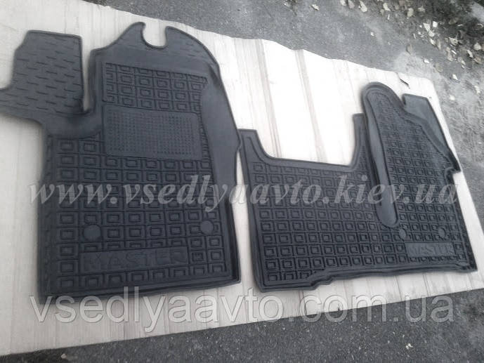 

Коврики в салон RENAULT Master llI с 2010 г. (AVTO-GUMM), Черный